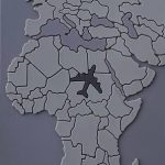 قاب برجسته قلب و هواپیما ( آیفون سامسونگ شیائومی) - هواپیما