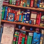 کالکشن جدید قاب های مخملی - قفسه کتاب