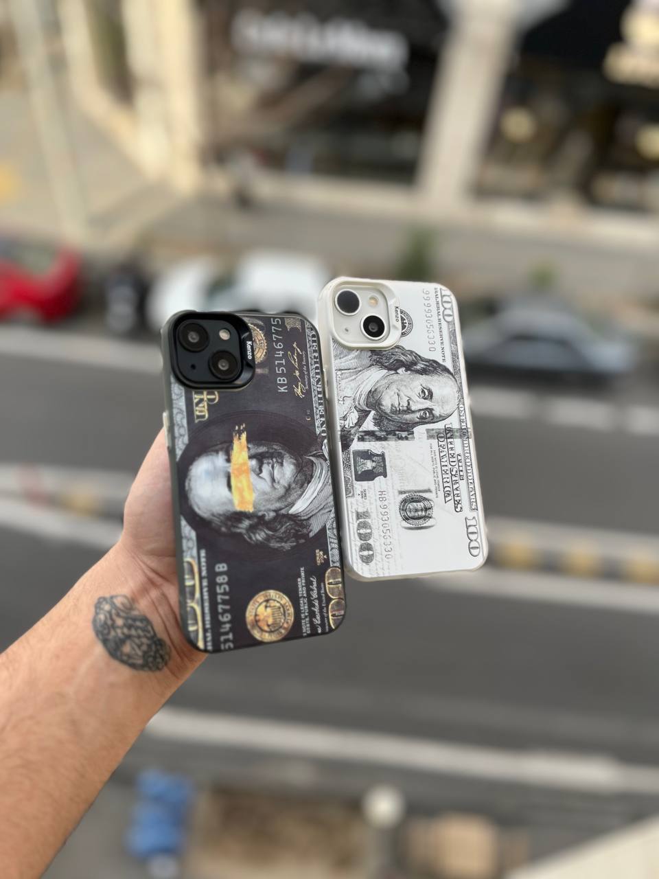 قاب طرح دلار (آیفون)